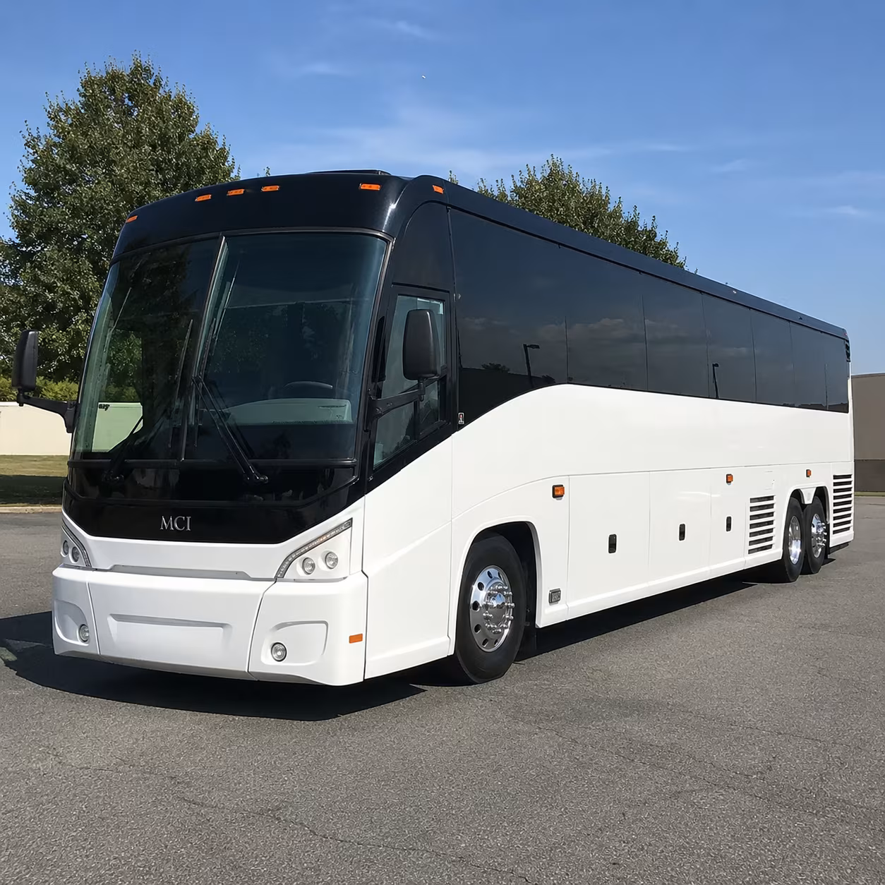 Atlanta atlanta airport transportation party bus exterior