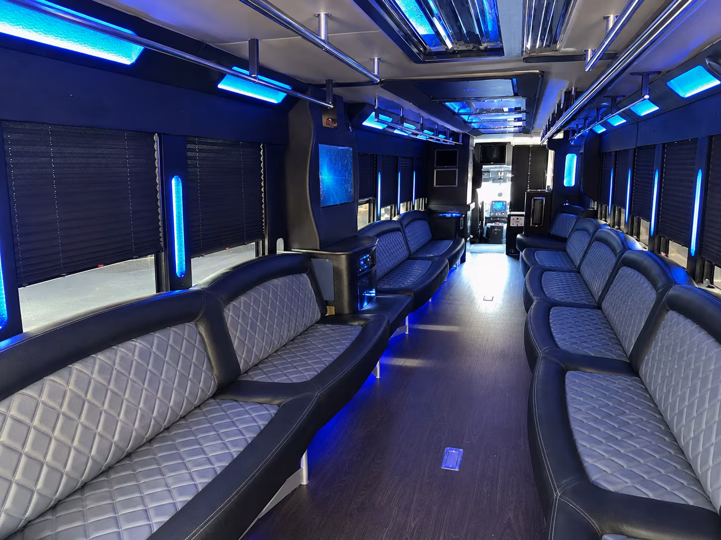 Atlanta atlanta birthday party bus rental party bus exterior