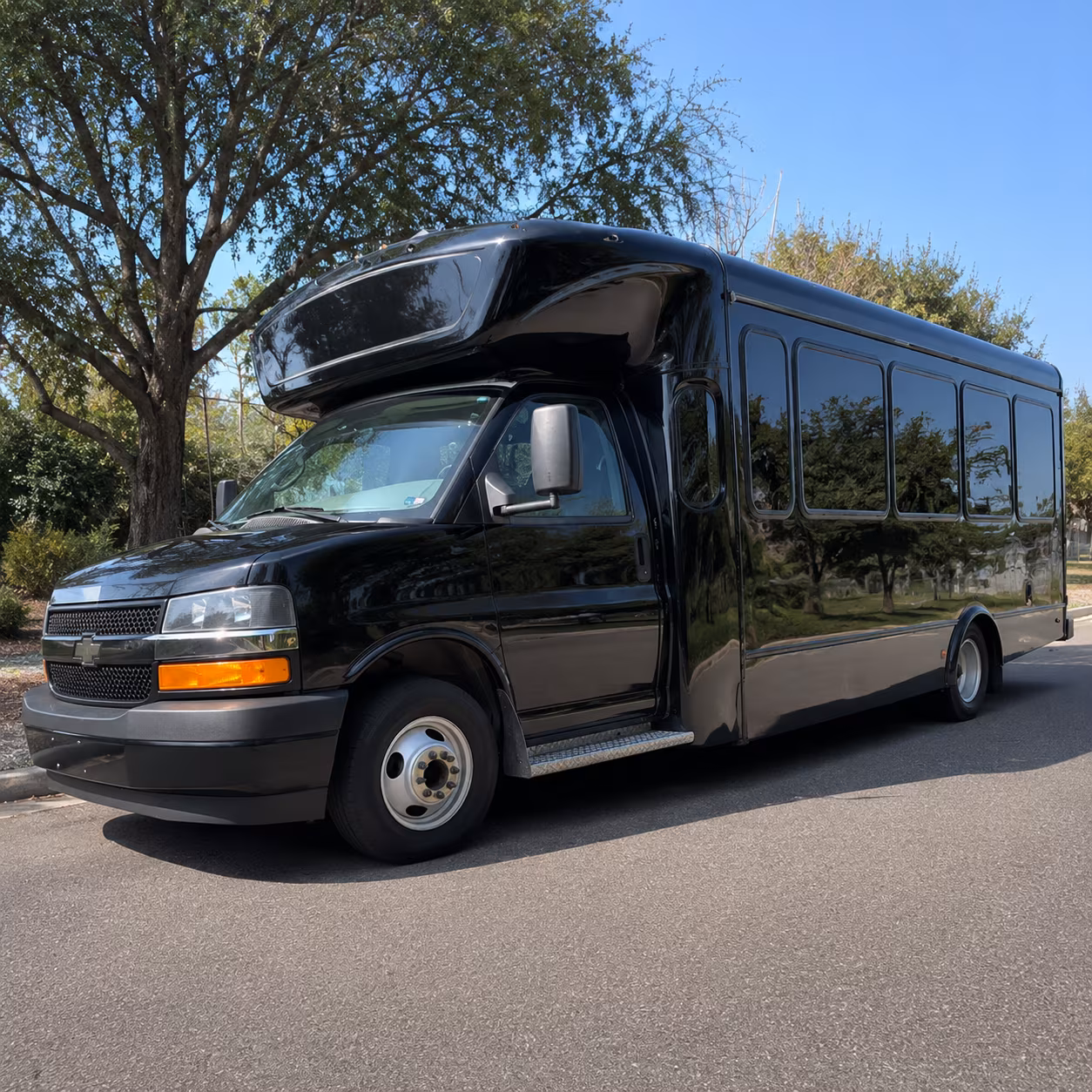 Atlanta atlanta birthday party bus rental party bus exterior
