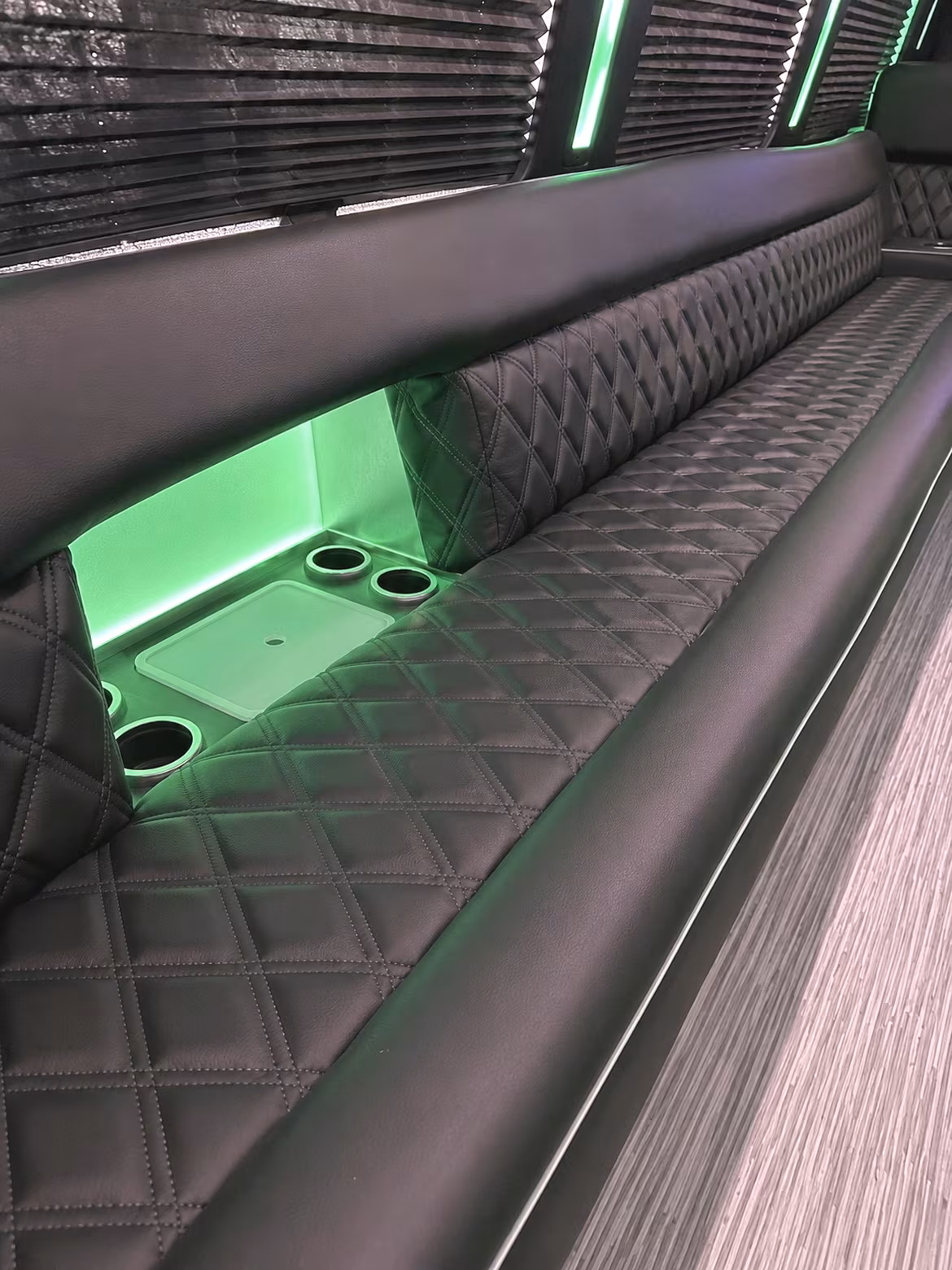 Atlanta atlanta private event party bus rental party bus interior