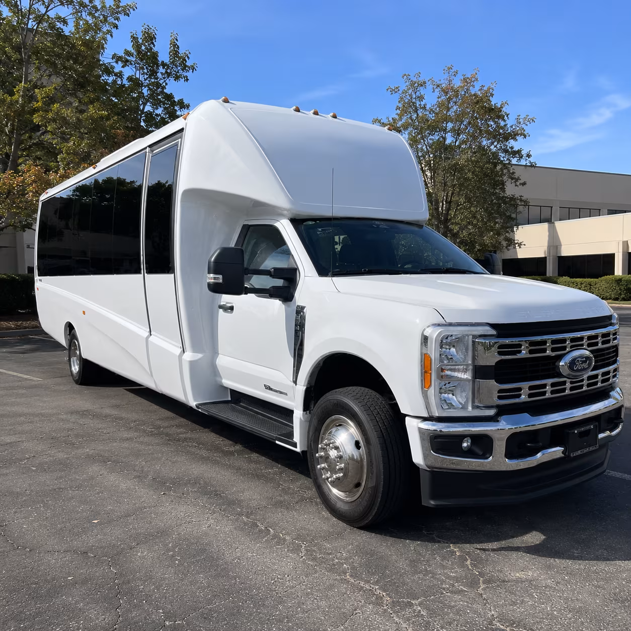 Atlanta atlanta school event bus rental party bus exterior
