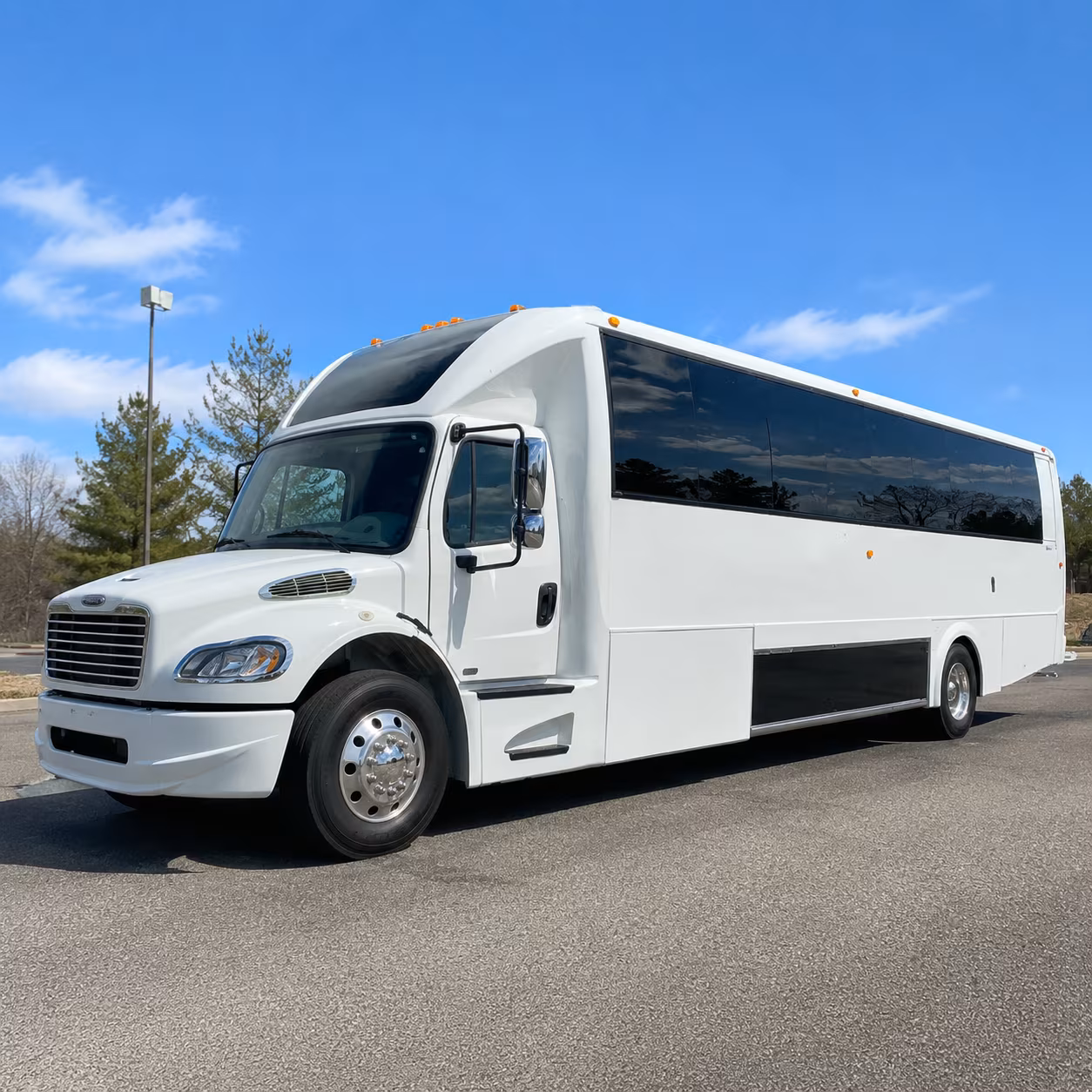 Atlanta atlanta sporting event party bus rental party bus exterior