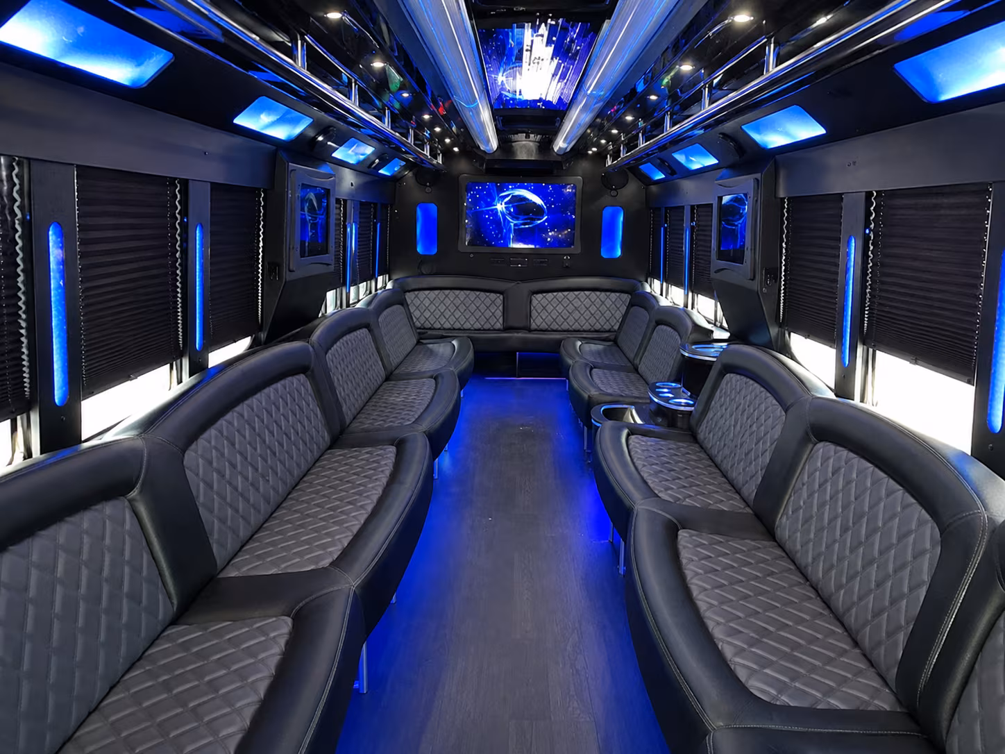 Atlanta atlanta wedding party bus rental party bus exterior