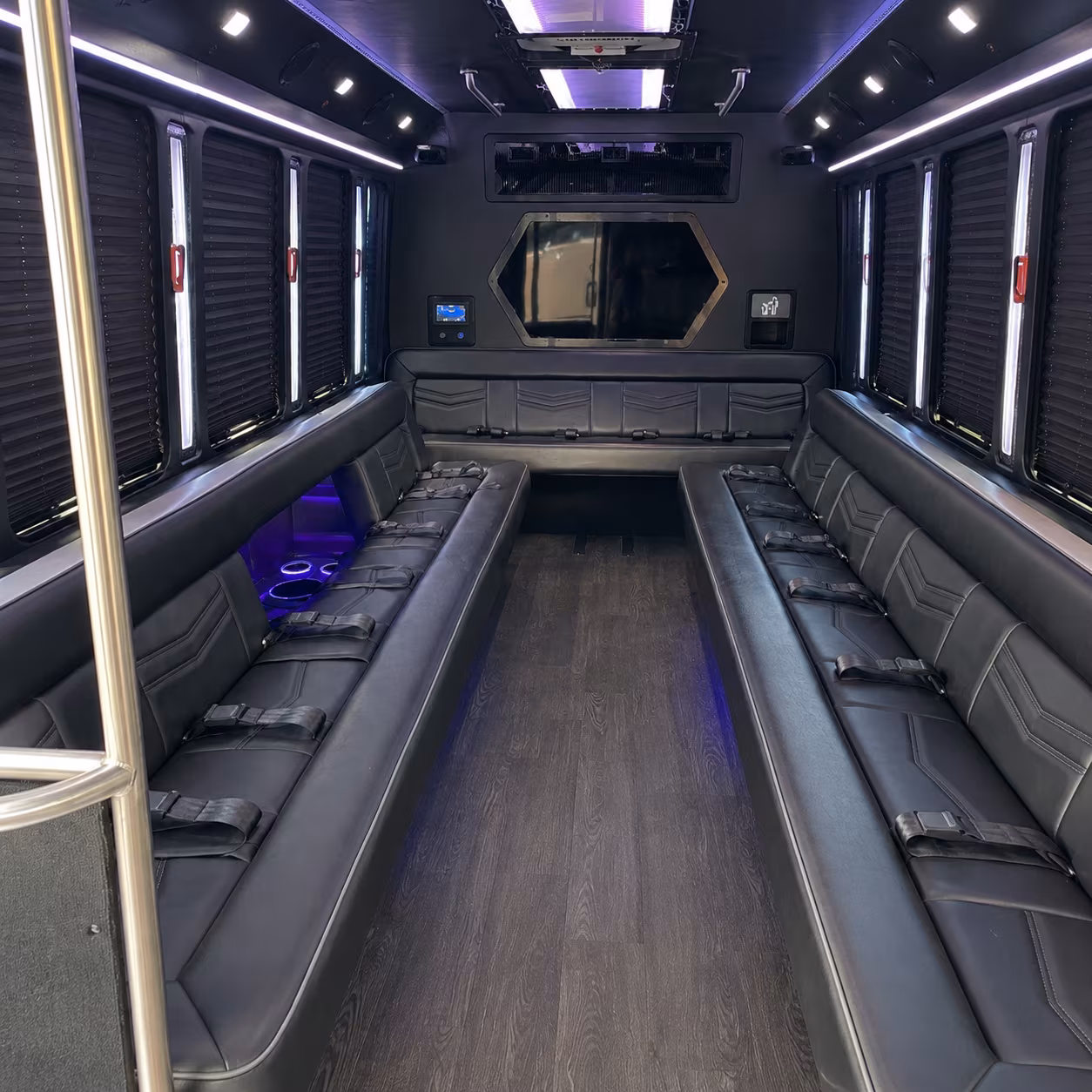 Atlanta atlanta wedding party bus rental party bus exterior