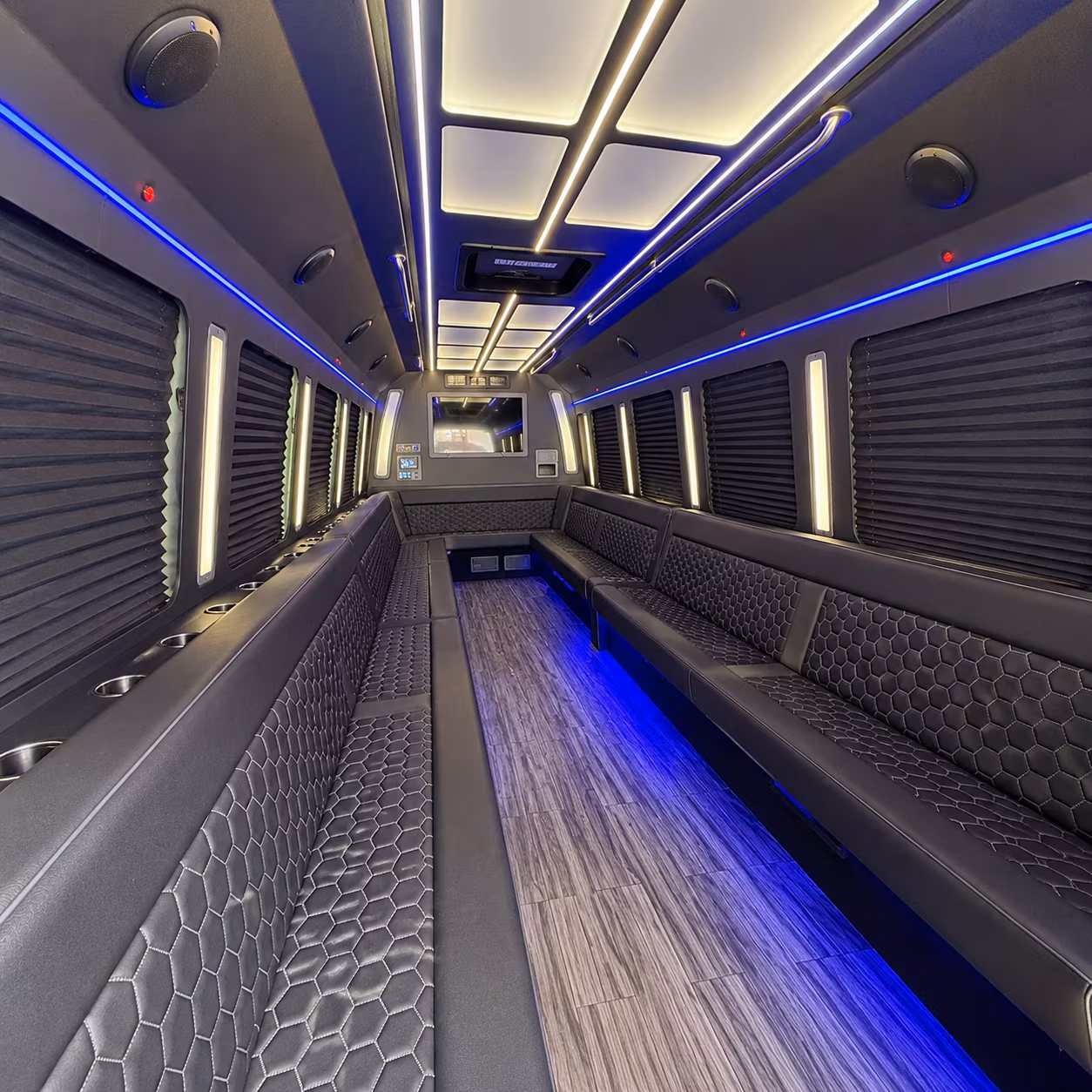 Atlanta atlanta wedding party bus rental party bus exterior