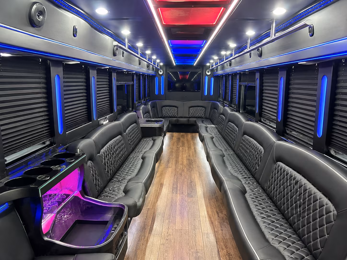 Atlanta atlanta winery tour pub crawl party bus rental party bus exterior