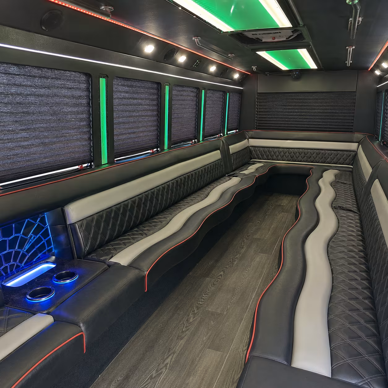 Atlanta atlanta winery tour pub crawl party bus rental party bus exterior