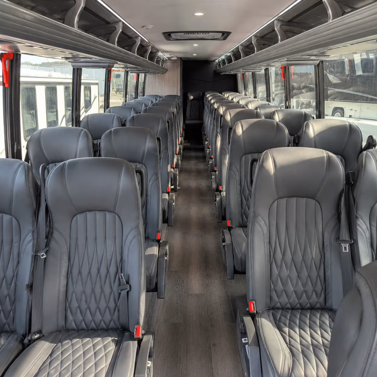 Atlanta Corporate Transportation party bus interior
