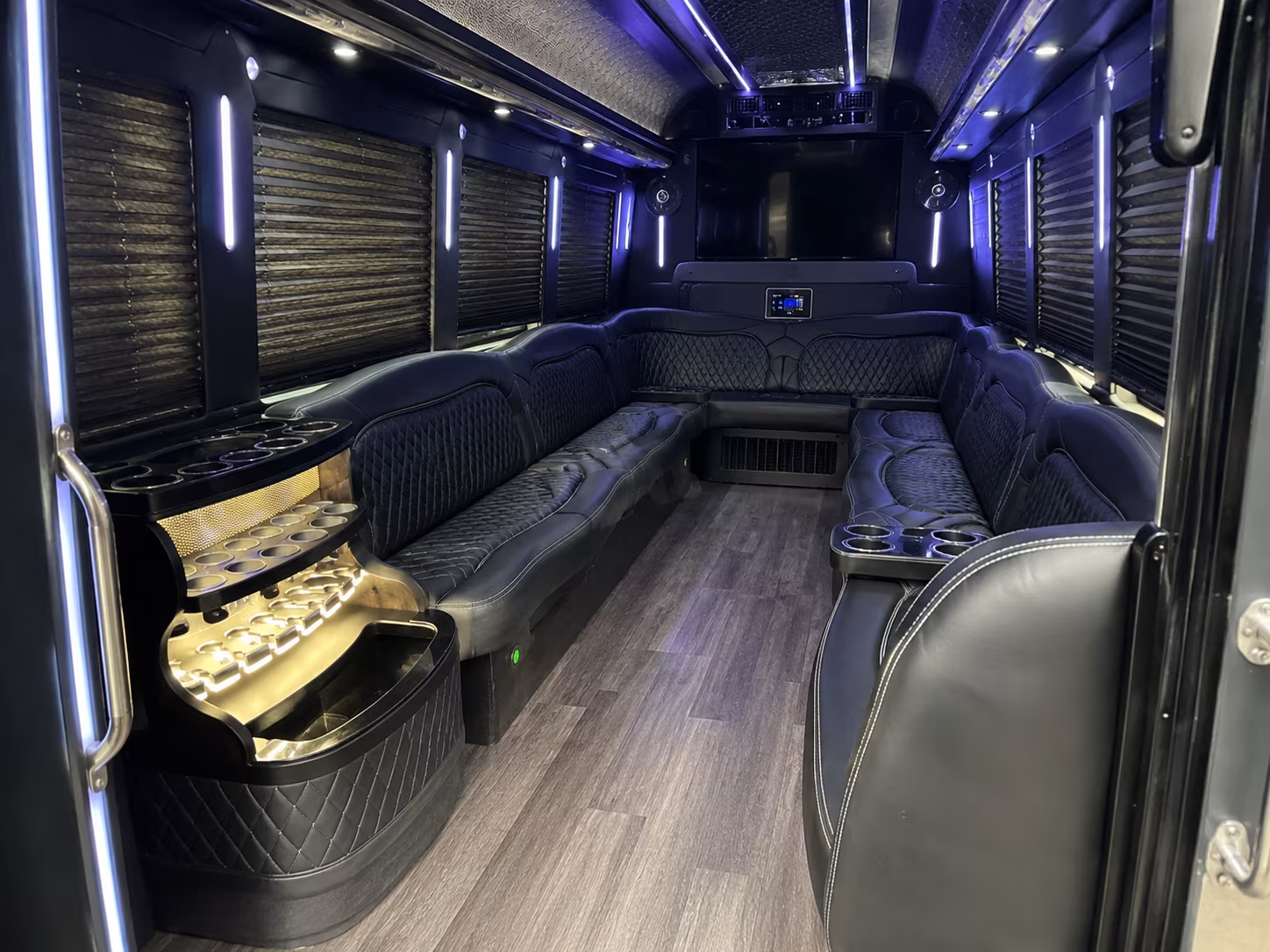 Roswell party bus rental