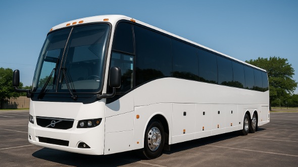 Exterior of Charter Bus Company Roswell's 40 Passenger Party Bus in Roswell
