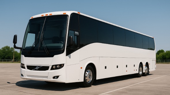 Exterior of Charter Bus Company Atlanta's 46 Passenger Charter Bus in Atlanta