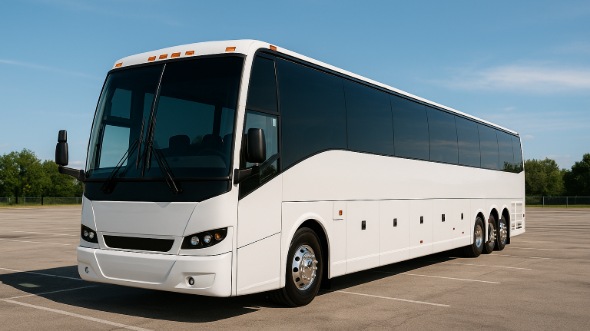 Exterior of Charter Bus Company Atlanta's 47 Passenger Charter Bus in Atlanta