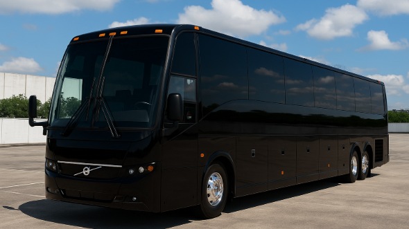 Exterior of Atlanta Party Bus Company's 50 Passenger Party Bus in Atlanta